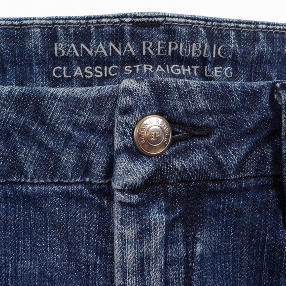 Banana Republic Jeans Classic Straight Leg Cotton with Stretch Women 31 x 32 - Picture 3 of 8